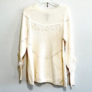 Lane Bryant Woman Vanilla Crew Neck Sweater Size 14/16